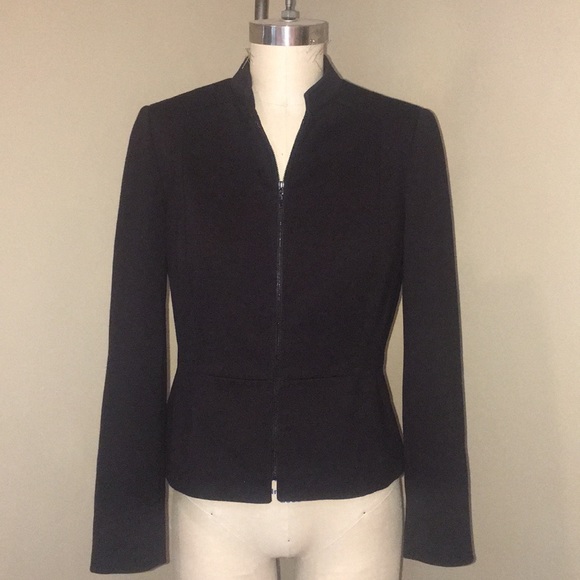Black Blazer zip front - Picture 1 of 5